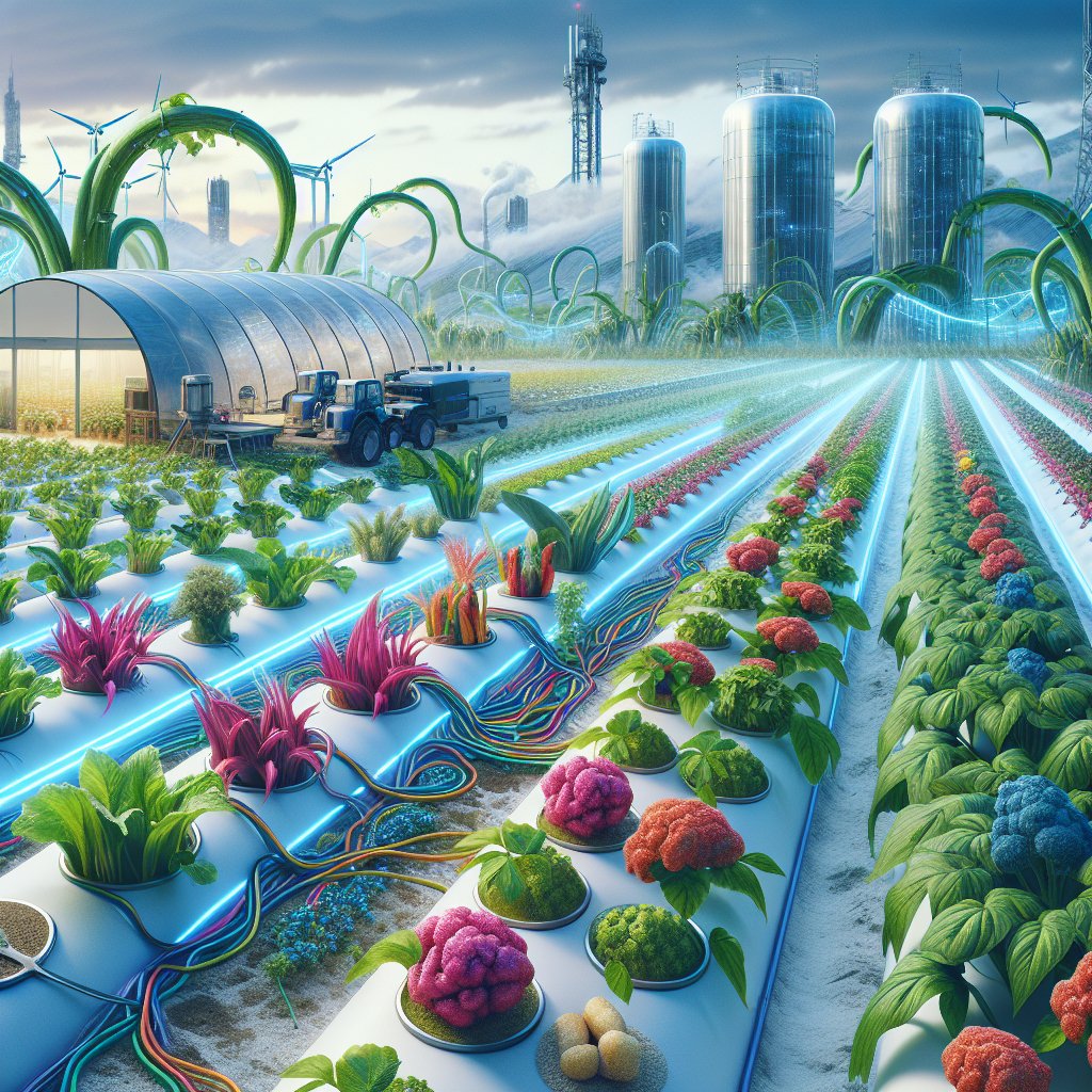 The future of genetically modified crops in global agriculture.