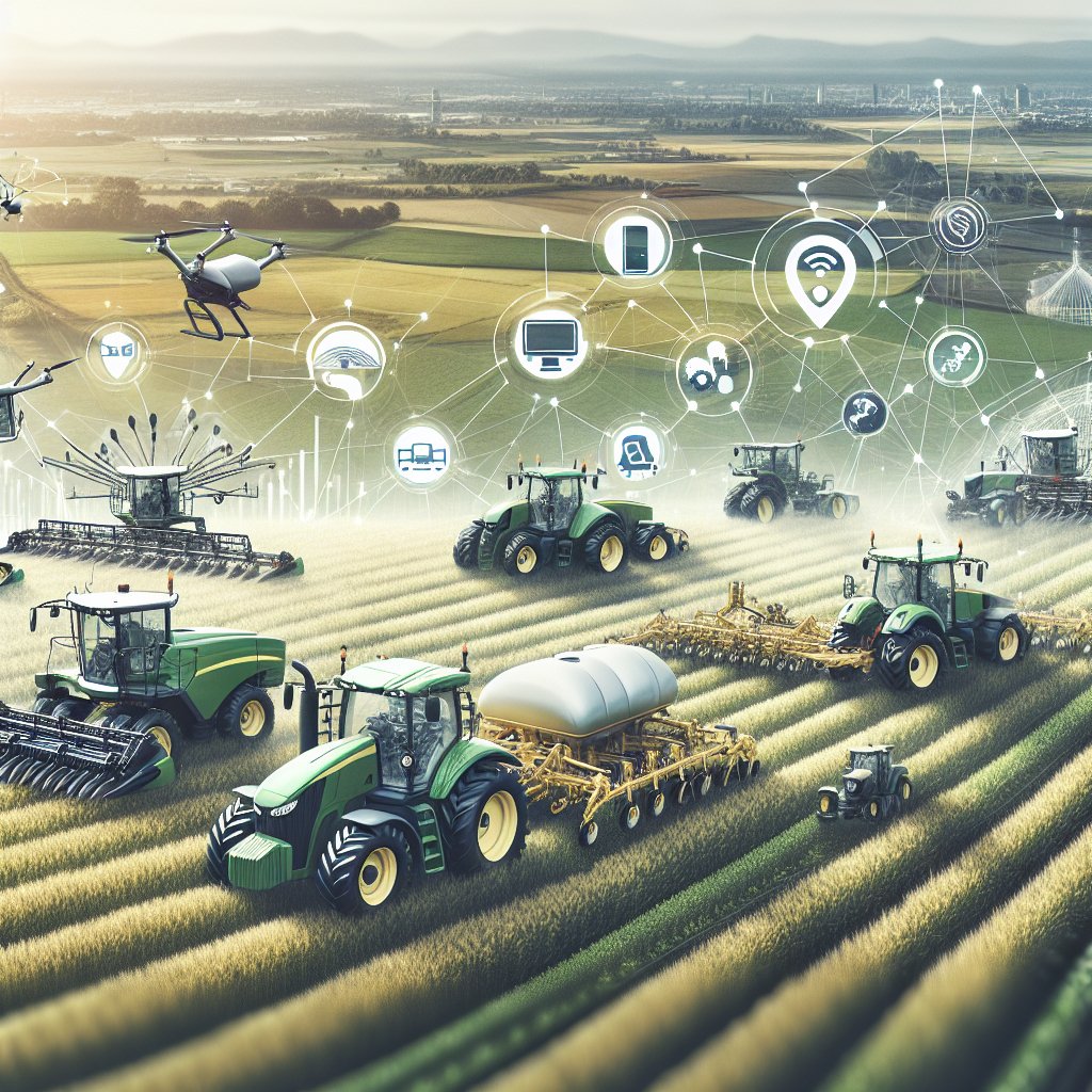 Innovations in precision farming and their global adoption.