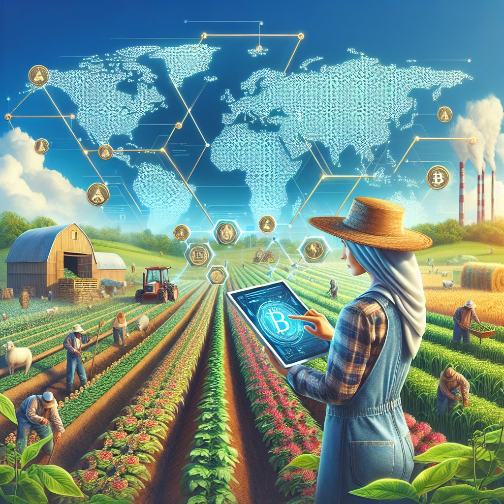 How blockchain technology is enhancing global agricultural transparency.